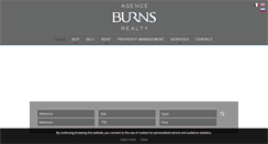 Desktop Screenshot of burns-realestate.com